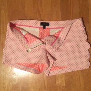 Scallop J-crew shorts
